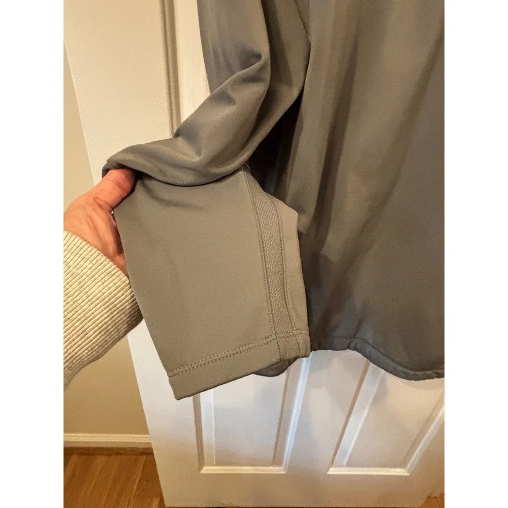 Nike Golf Mens Gray Therma-FIT Quarter Zip Pullover Standard Fit Sweatshirt~XL